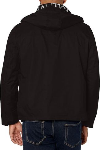 Nautica mens Classic Fit Embroidered Levy Bomber Jacket in Saudi Arabia