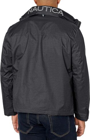 Nautica mens Classic Fit Embroidered Levy Bomber Jacket in Saudi Arabia