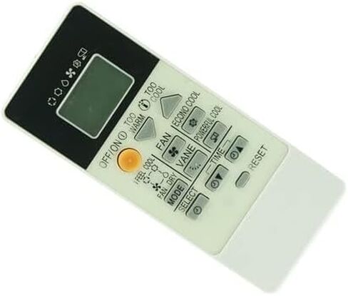 HCDZ Replacement Remote Control for Mitsubishi Electric MP14A MS16B MSZ-HE09NA MSZ-HE12NA MSZ-HE15NA MSZ-HE18NA MSZ-HE24NA MSZ-HP18VA-DA1 MSZ-HP24VA-DA1 Split System Inverter AC Air Conditioner in Kuwait
