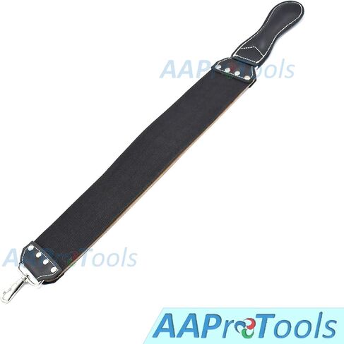 AAProTools Leather Straight Razor Strop. Dual Strap that will be a Great Addition for Any Straight Razor. (Brown) in Saudi Arabia