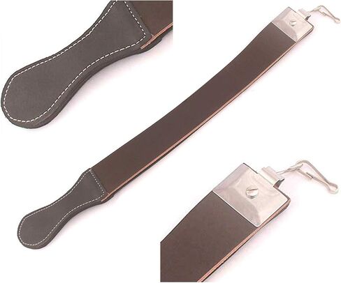 OdontoMed2011® Straight Razor Strop Leather Sharpening Strap 20" Barber Strop ODM in Saudi Arabia