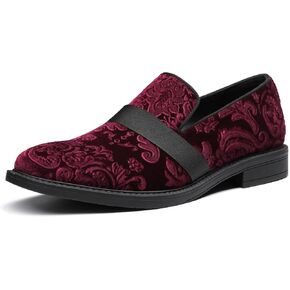 Bruno Marc Men's Dress Tuxedo Shoe Slip-on Classic Patent Leather Loafers