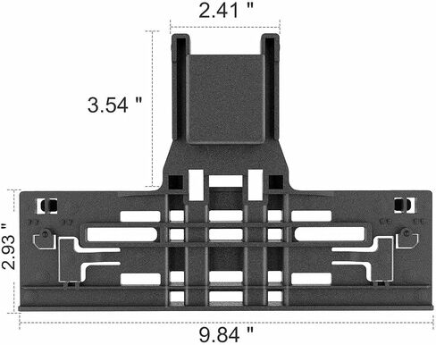 Mintu Upper Rack Adjuster Replacement For KitchenAid KDTM354DSS4 KDTE104DSS0 KUDE60HXSS1 KDTM354DSS5 KDTE104DWH0 KUDE60HXSS6 DishWasher in Saudi Arabia