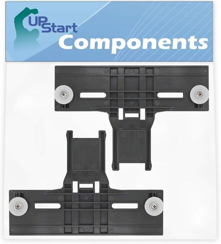 2-Pack W10350375 Dishwasher Top Rack Adjuster Replacement for Whirlpool WDT780SAEM2 Dishwasher - Compatible with W10350375 Upper Top Rack Adjuster - UpStart Components Brand in Saudi Arabia