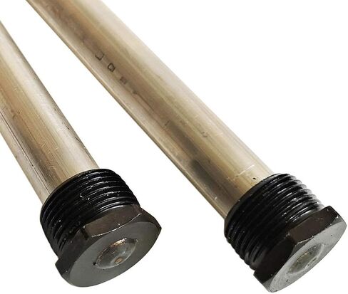 قضيب الأنود المغنيسيوم لسخان المياه Ozek RV مع شريط PTFE - متوافق مع سخانات المياه Suburban وMor-Flo - طول 9.25 بوصة وخيوط NPT (عبوة واحدة) in Kuwait