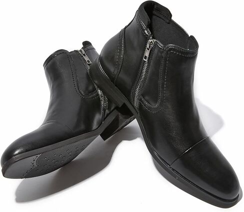 أحذية تشيلسي للرجال من Cestfini أحذية مريحة من الجلد السويدي أحذية كاجوال شوكا للكاحل للرجال in Kuwait