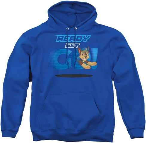 Logovision Paw Patrol Ready Set Go! Chase Unisex Adult Pull-Over Hoodie in Saudi Arabia