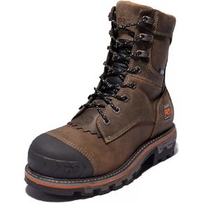 حذاء Boondock Hd Logger للرجال من Timberland بمقدمة آمنة مركبة مقاس 8 بوصات مقاوم للماء NT WP in Kuwait