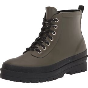 Chooka Women's Redmond Waterproof Hiker Rain Boot, Olive, 7 in Kuwait