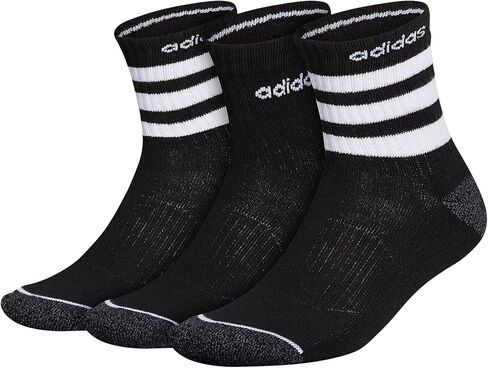 adidas Men's 3-Stripe High Quarter Socks (3-Pair) in Saudi Arabia
