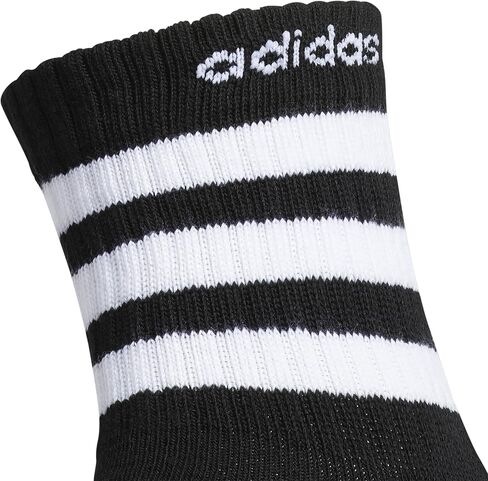 adidas Men's 3-Stripe High Quarter Socks (3-Pair) in Saudi Arabia