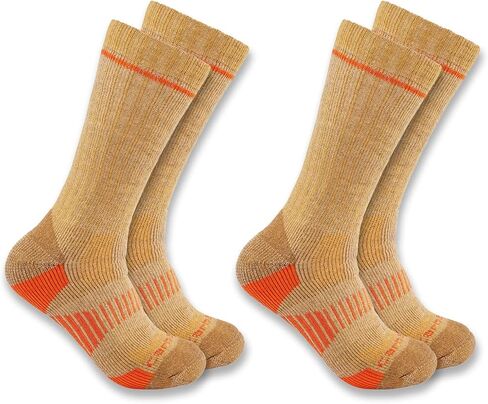 Carhartt mens All-terrain Boot Crew fashion liner socks in Saudi Arabia