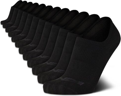AND1 Men's Socks - Lightweight Performance No Show Liner Socks (12 Pack) in Saudi Arabia