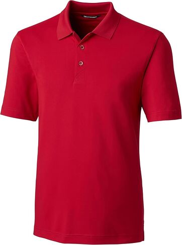 Cutter & Buck Men's Moisture Wicking UPF 50+ Drytec Forge Jersey Polo Shirt in Saudi Arabia