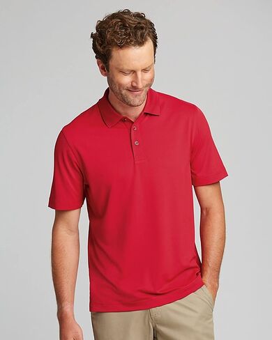 Cutter & Buck Men's Moisture Wicking UPF 50+ Drytec Forge Jersey Polo Shirt in Saudi Arabia