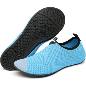YOJANEO أحذية مائية للنساء والرجال حافي القدمين سهلة الارتداء، جوارب مائية سريعة الجفاف للسباحة على الشاطئ وركوب الأمواج واليوجا in Kuwait