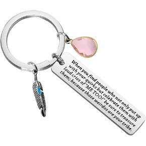 CENWA Funny Friendship Gift Love My Tribe Keychain Because Those Weirdo are Your Tribe Keychain Love My Tribe Gift in Saudi Arabia