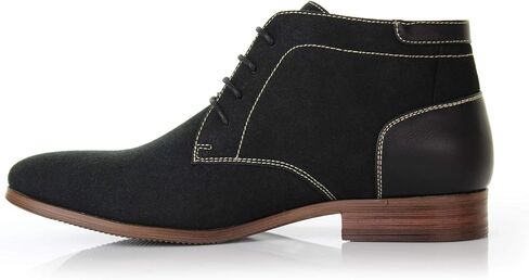 Ferro Aldo Raymond MFA806031 Mens Casual Brogue Mid-Top Lace-Up Uniform Dress Boots in Kuwait