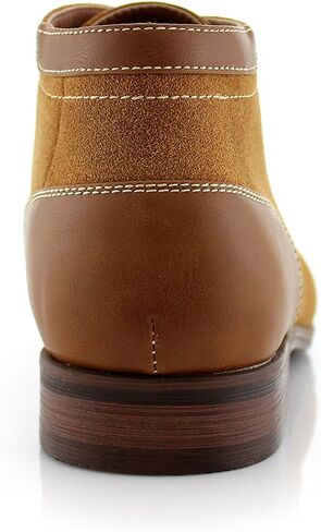 Ferro Aldo Raymond MFA806031 Mens Casual Brogue Mid-Top Lace-Up Uniform Dress Boots in Kuwait