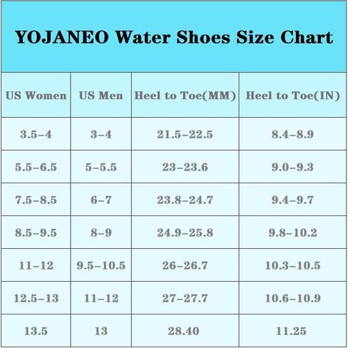 YOJANEO أحذية مائية للنساء والرجال حافي القدمين سهلة الارتداء، جوارب مائية سريعة الجفاف للسباحة على الشاطئ وركوب الأمواج واليوجا in Kuwait