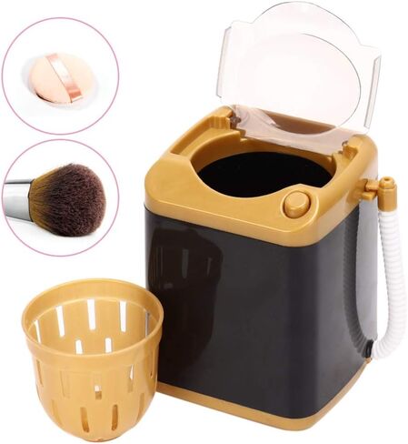 Zyyini Mini Washing Machine, Cleaning Machine, Portable Washing Machine Electric Washing Machine Cosmetic Tool Cleaning Machine Toy Gift for Dormitory(1#) in Saudi Arabia