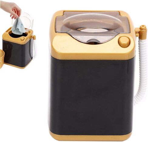 Zyyini Mini Washing Machine, Cleaning Machine, Portable Washing Machine Electric Washing Machine Cosmetic Tool Cleaning Machine Toy Gift for Dormitory(1#) in Saudi Arabia