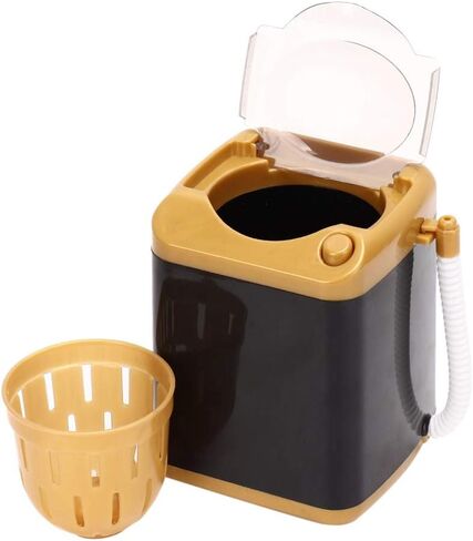 Zyyini Mini Washing Machine, Cleaning Machine, Portable Washing Machine Electric Washing Machine Cosmetic Tool Cleaning Machine Toy Gift for Dormitory(1#) in Saudi Arabia