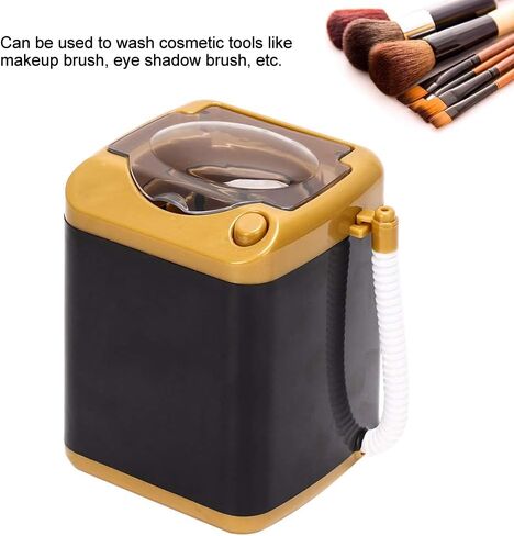Zyyini Mini Washing Machine, Cleaning Machine, Portable Washing Machine Electric Washing Machine Cosmetic Tool Cleaning Machine Toy Gift for Dormitory(1#) in Saudi Arabia