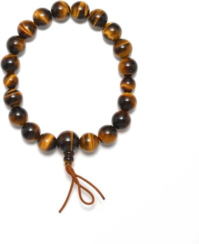 Mens Red/Blue/Brown Tiger Eye 8mm/10mm Beads Gemstone Bracelet Japanese Juzu Asian Handmade in Kyoto in Saudi Arabia