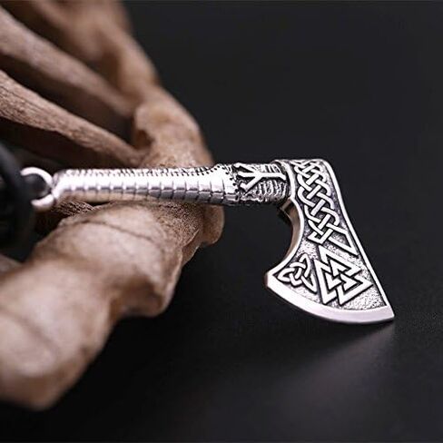 My Shape Norse Vikings Axe Amulet Wrap Bracelet Rune Bangle Nordic for Men Talisman Jewelry in Kuwait