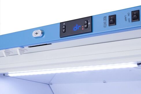 Summit Appliance ARS8PV Pharma-Vac Performance Series 8 Cu.Ft. Upright Vaccine All-refrigerator with Automatic Defrost, Factory-installed Lock, Digital Thermostat and White Cabinet in Kuwait