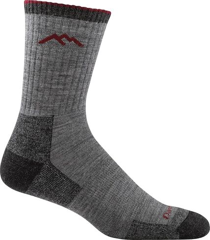 Darn Tough Men's Wool Micro Crew Cushion (Style 1466) - 6 Pack (X-Large, Charcoal) in Saudi Arabia