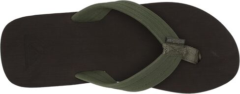 Quiksilver Men's Molokai Layback Textured Flip Flop Sandals in Kuwait