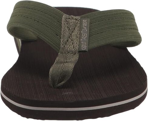 Quiksilver Men's Molokai Layback Textured Flip Flop Sandals in Kuwait