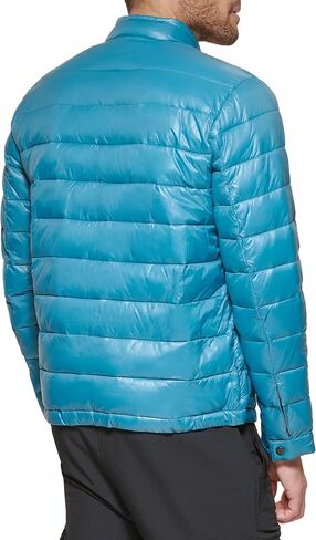 DKNY Men's Perlized Lightweight Quilted Puffer Jacket in Kuwait