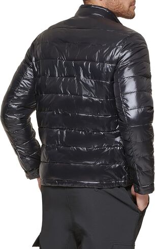 DKNY Men's Perlized Lightweight Quilted Puffer Jacket in Kuwait