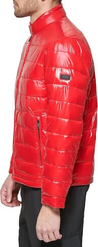 DKNY Men's Perlized Lightweight Quilted Puffer Jacket in Kuwait