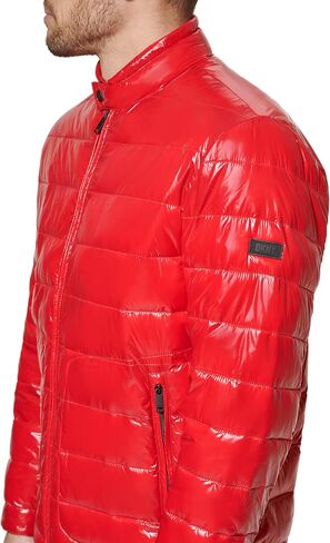 DKNY Men's Perlized Lightweight Quilted Puffer Jacket in Kuwait