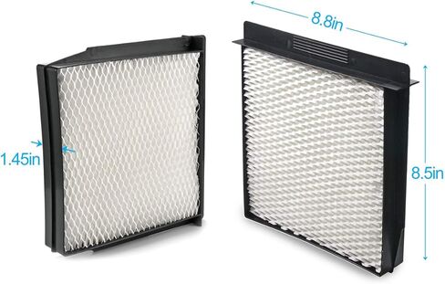 Eagleggo 1040 Humidifier Filter fit for Compatible with Essick Air Models:CM330AWHT CM330ABLK CM330DWHT CM330DBLK 3D6-100 5D6-700 7D6-100 D46-720 E27-000 E35-000 MA0300 MA0500-2pk in Saudi Arabia