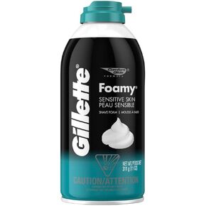 Gillette Foamy Shave Foam Sensitive 11 Ounce (325ml) in Kuwait