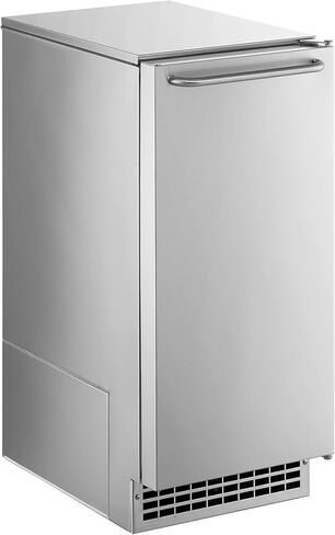 Scotsman CU50 64 Pound Stainless Steel Under the Counter Indoor Outdoor Commercial Cube Ice Maker Machine with Ice Scoop and Water Sensor in Saudi Arabia