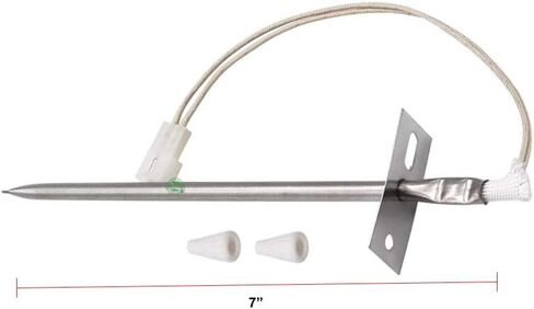 GLOB PRO SOLUTIONS AP3130719 PS388521 EAP388521 PD00003031 Range oven Temperature Sensor 7" length Approx. Replacement for and compatible with Whirlpool KitchenAid Kenmore Estate Heavy DUTY in Saudi Arabia