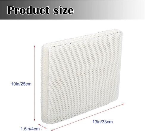 HIFROM 2Pack Replacement Humidifier Wick Filters Compatible with Honeywell HE200 HE250 HE260 Aprilaire 350 360 560 568 600 Lennox WB2-17 WB3-17 WP2-18 WP3-18 Whole House Humidifier in Saudi Arabia