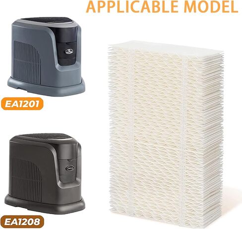 HIFROM 4Pack Humidifier Wick Filter Replacement HDC411 Compatible with AIRCARE Essick Air HD1205 HD12050 HD1211 HD12110 HD6200 HD7002 HD7005 HD70021 Cool Moisture Humidifier HDC-411 in Saudi Arabia