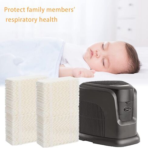 HIFROM 4Pack Humidifier Wick Filter Replacement HDC411 Compatible with AIRCARE Essick Air HD1205 HD12050 HD1211 HD12110 HD6200 HD7002 HD7005 HD70021 Cool Moisture Humidifier HDC-411 in Saudi Arabia