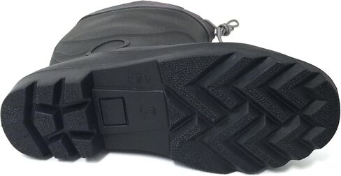G4U-C9A9 Men's Rain Boots Black Waterproof Drawstring Slip-Resistant Snow Mud Work Shoes in Saudi Arabia