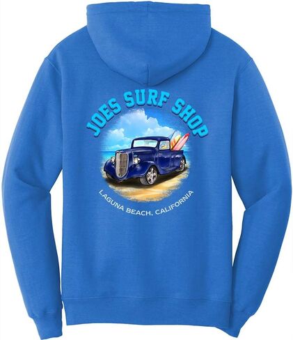 Joe's Surf Shop Graphic Pullover Hoodie in Sizes S-5XL in Saudi Arabia
