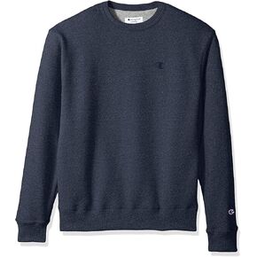 Champion Men's Powerblend Pullover Sweatshirt, Navy Heather, X-Large Tall in Saudi Arabia