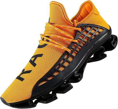 DUORO Mens Slip On Road Running Shoes Breathable Lightweight Comfortable Walking Shoes Athletic Gym Tennis Shoes for Men in Kuwait