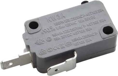 Yoiilnz（1 Normally Closed）KW3A Microwave Oven Door Interlock Switch 16A 125VAC/250VAC Microwave Oven Replacement Part Door Switch in Saudi Arabia